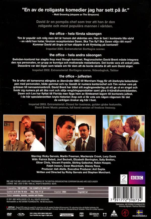 The Office The Complete Series (2001-2003) (DVD)