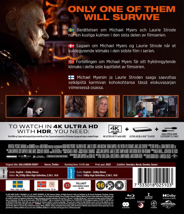 Halloween Ends (2022) (4K UHD)
