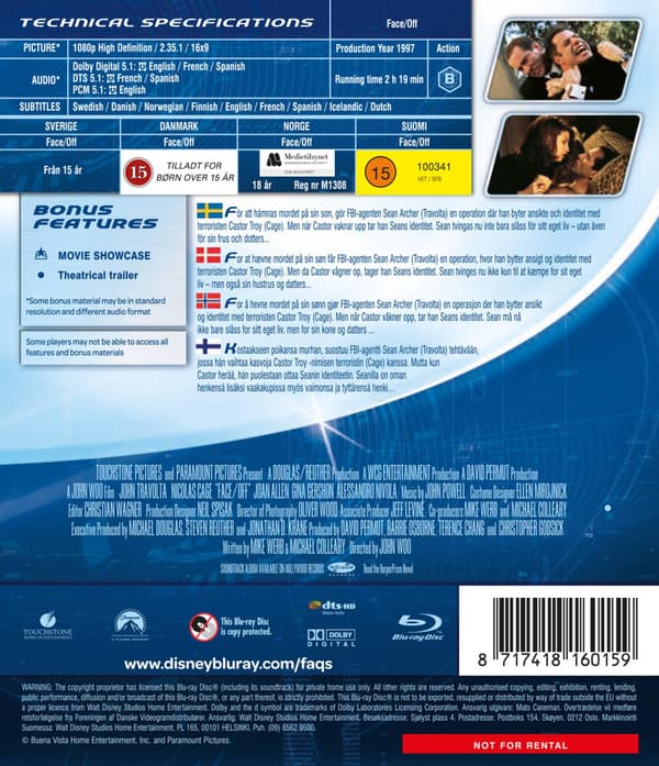 Face/Off (1997) (Blu-Ray)
