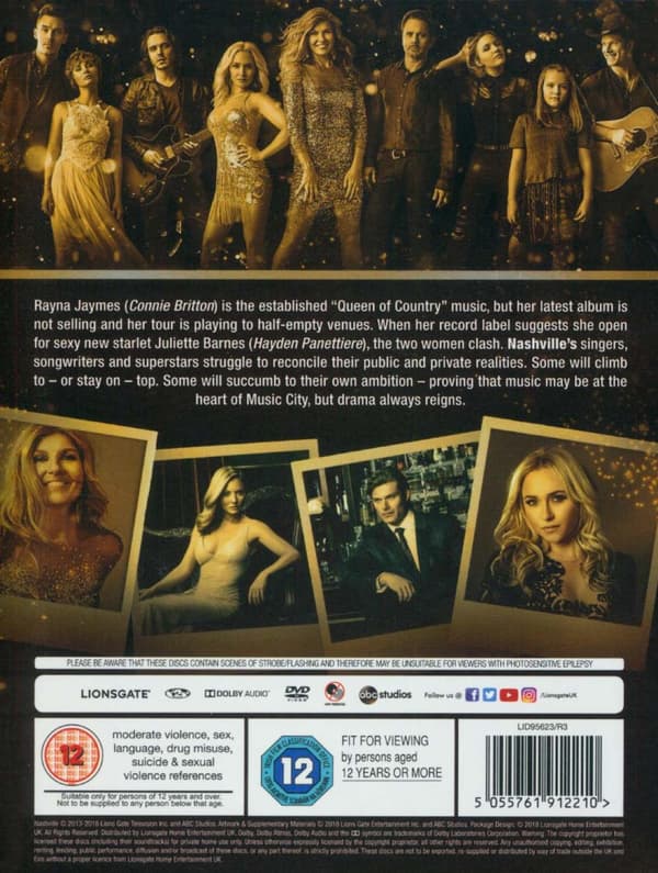 Nashville The Complete Series (2012-2018) (DVD)