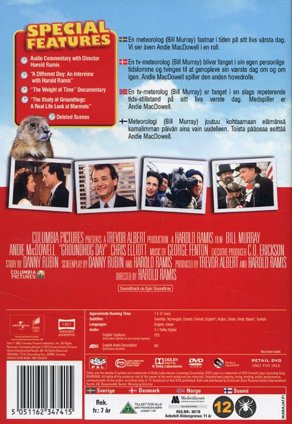 Groundhog Day (1993) (DVD)