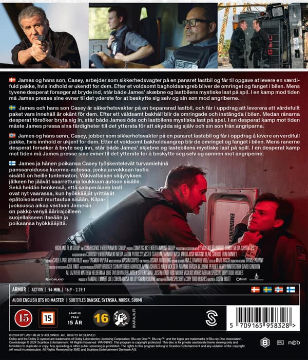 Armor (aka Armored) (2024) (Blu-Ray)