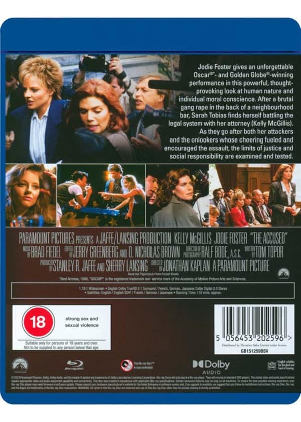 The Accused (1988) (Blu-Ray)