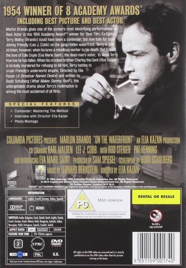 On the Waterfront (1954) (DVD)