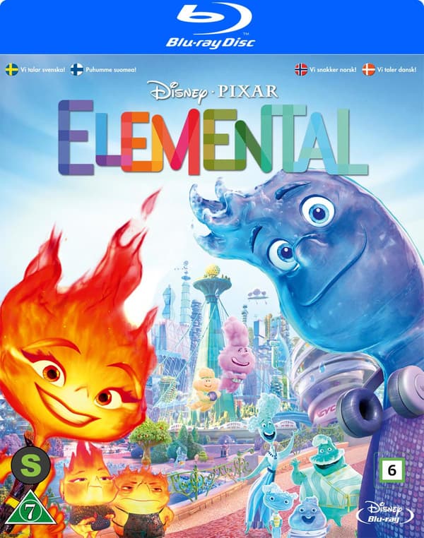 Elemental (aka Elementärt) (2023) (Blu-Ray)