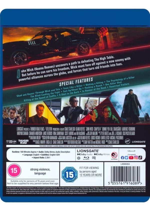 John Wick: Chapter 4 (2023) (Blu-Ray)