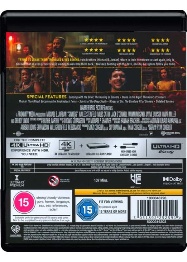 Sinners (2025) (4K UHD)