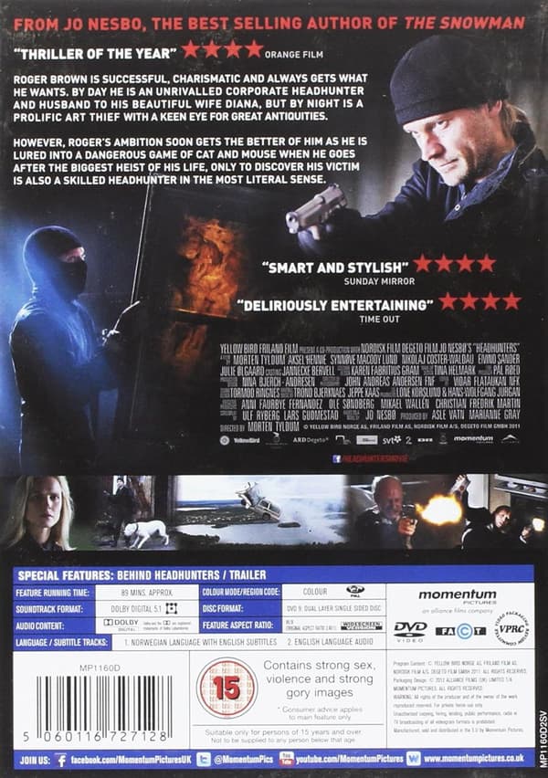 Headhunters (aka Hodejegerne) (2011) (DVD)