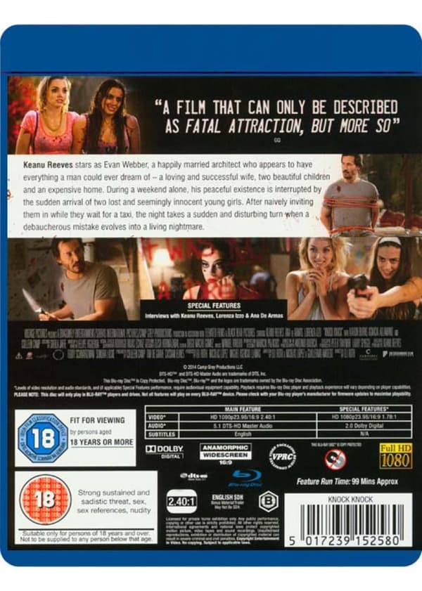 Knock Knock (2015) (Blu-Ray)