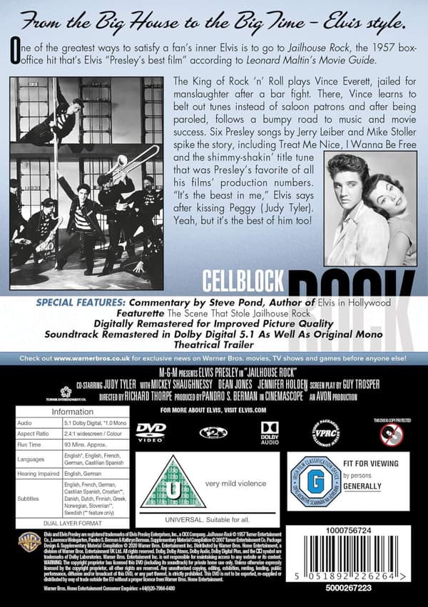 Jailhouse Rock (1957) (DVD)