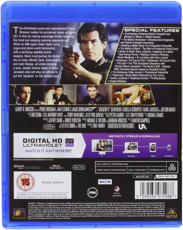 GoldenEye (1995) (Blu-Ray)