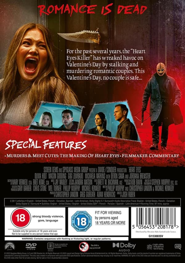 Heart Eyes (2025) (DVD)