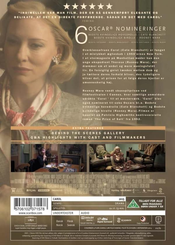 Carol (2015) (DVD)