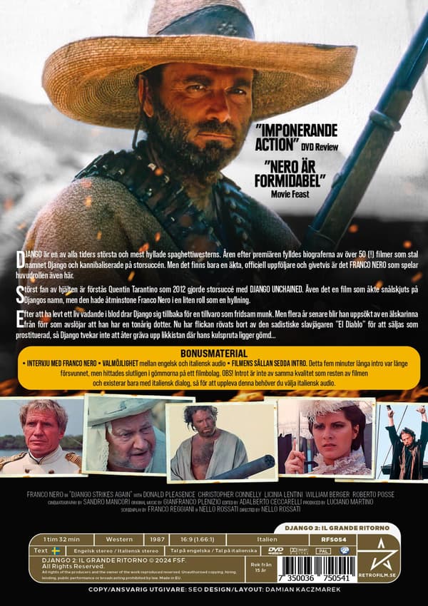 Django Strikes Again (1987) (DVD)