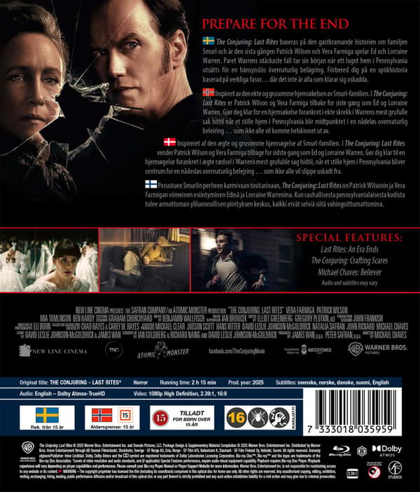 The Conjuring 4: Last Rites (2025) (Blu-Ray)