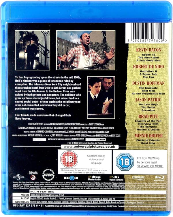 Sleepers (1996) (Blu-Ray)