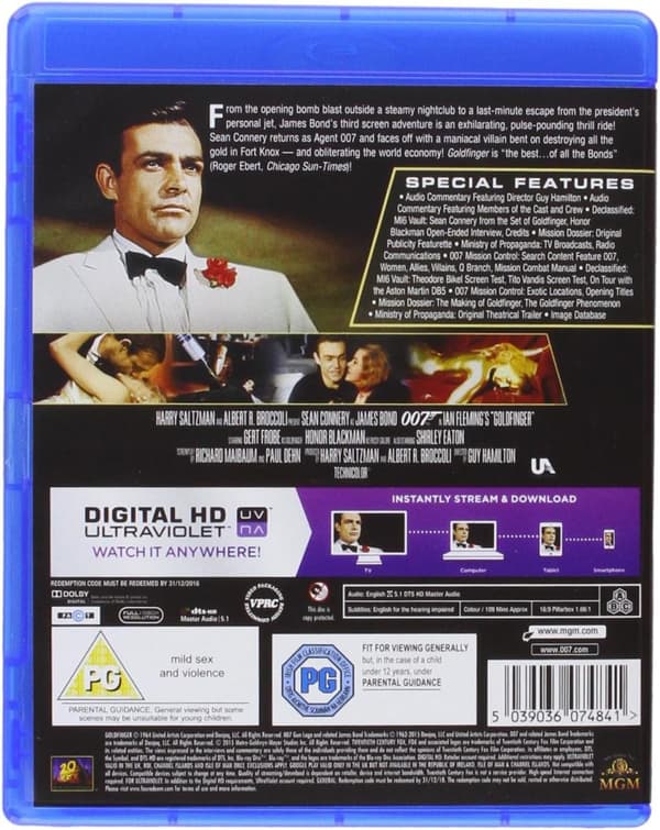 Goldfinger (1964) (Blu-Ray)
