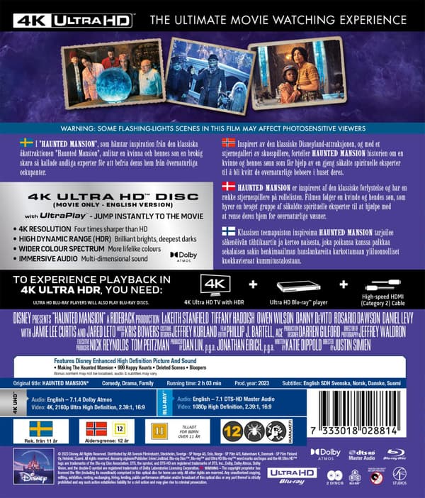 Haunted Mansion (2023) (4K UHD)