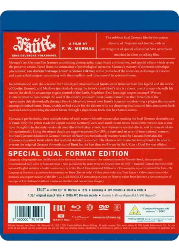 Faust (1926) (Blu-Ray)