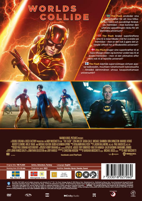 The Flash (2023) (DVD)