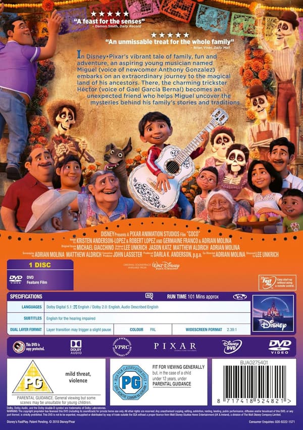 Coco (2018) (DVD)