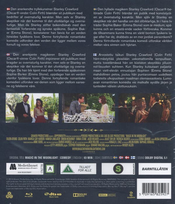 Magic in the Moonlight (2014) (Blu-Ray)
