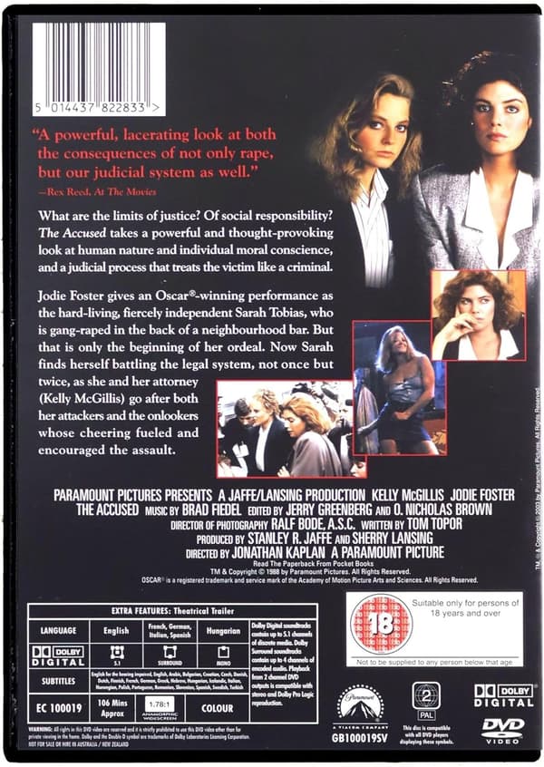 The Accused (1988) (Blu-Ray)
