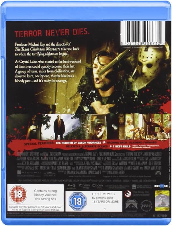 Friday The 13th (2009) / Fredag den 13:e (Blu-Ray)
