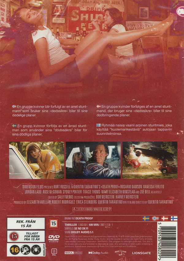 Death Proof (2007) (DVD)
