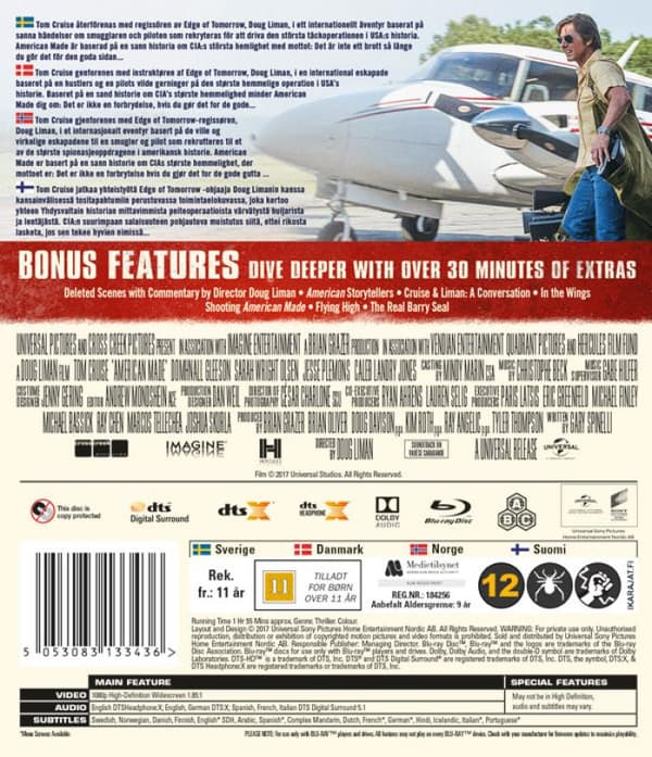 American Made (2017) (Blu-Ray)