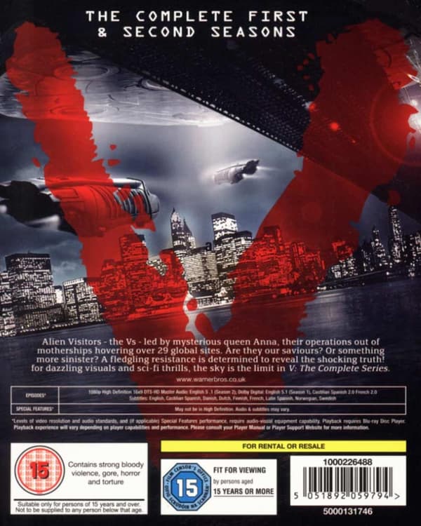 V The Complete Series (2009-2011) (Blu-Ray)