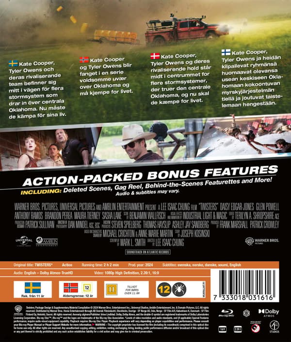 Twisters (2024) (Blu-Ray)