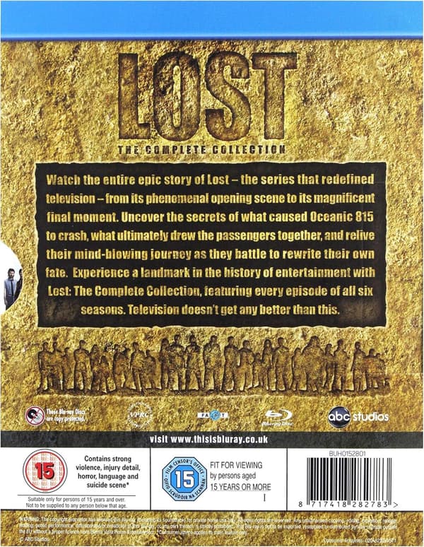 Lost The Complete Series (2004-2020) Blu-Ray (import)
