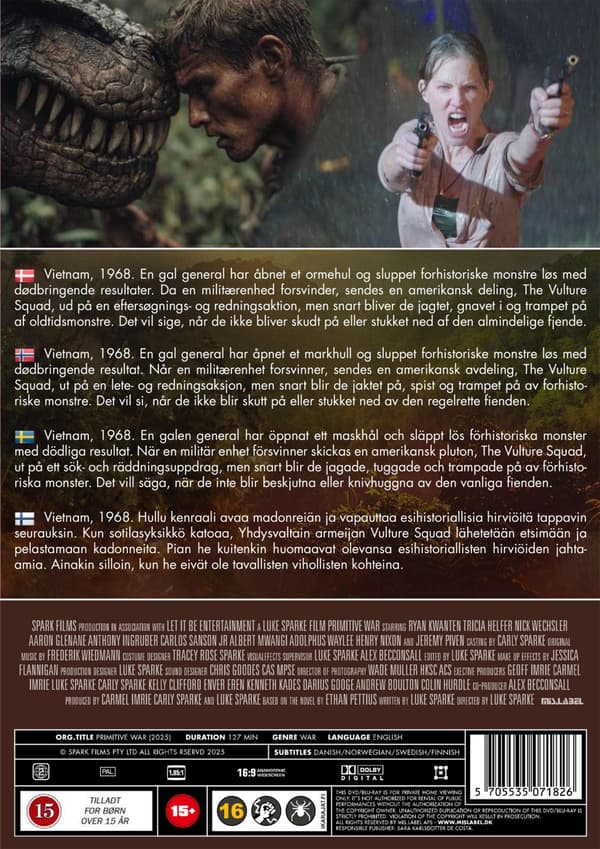 Primitive War (2025) (DVD)
