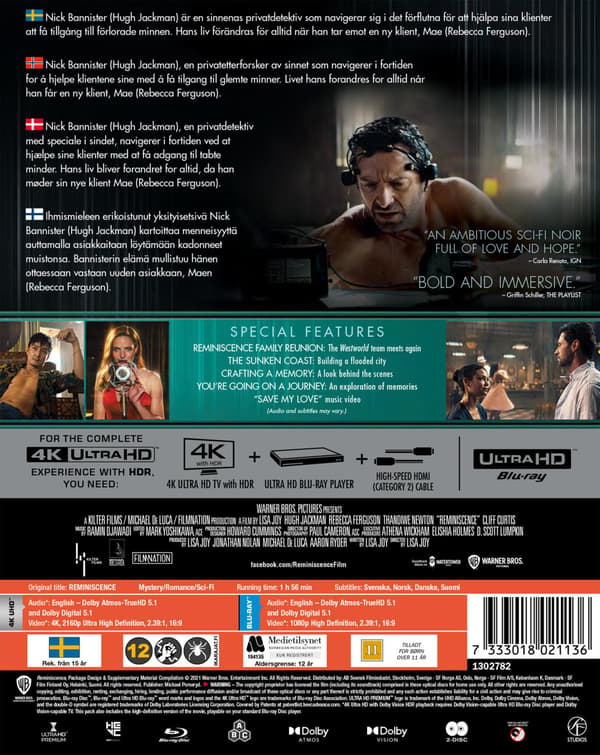 Reminiscence (2021) (4K UHD)