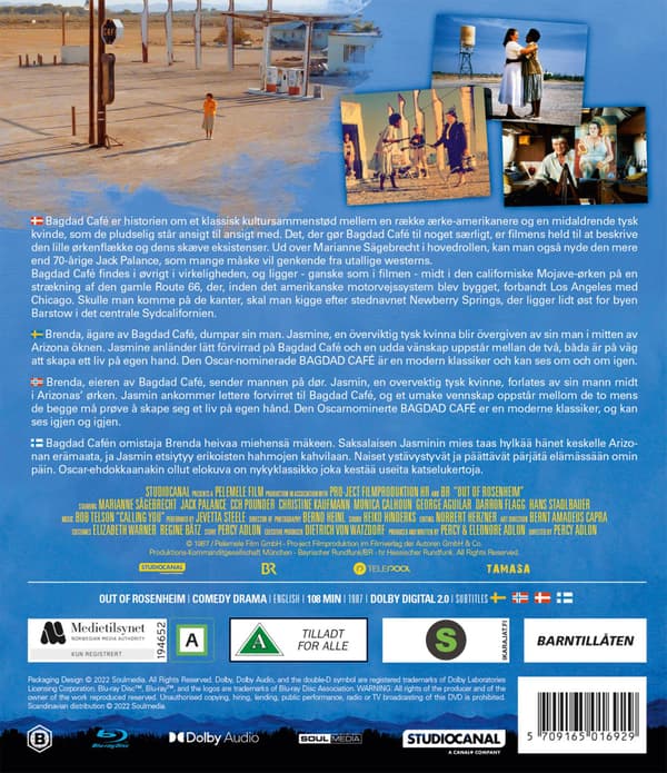 Bagdad Café (1987) (Blu-Ray)
