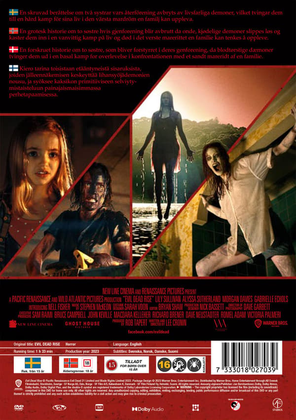 Evil Dead Rise (2023) (DVD)