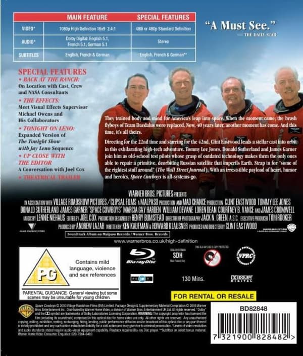 Space Cowboys (2000) (Blu-Ray)