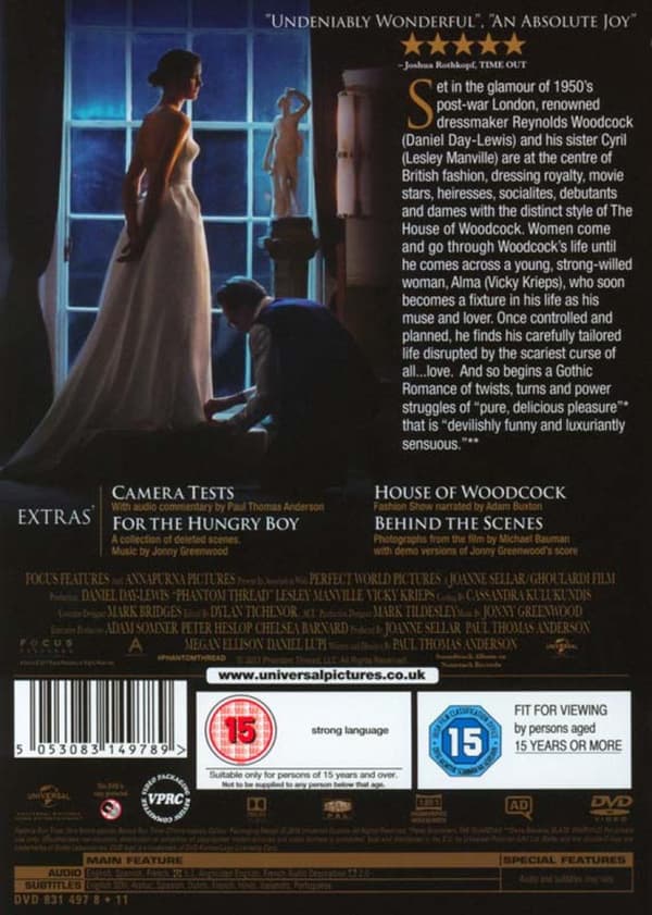 Phantom Thread (2017) (DVD)