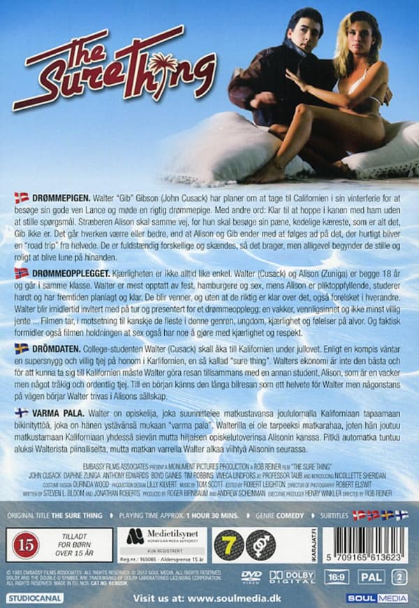 The Sure Thing (1985) (DVD)