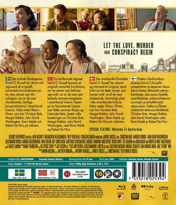 Amsterdam (2022) (Blu-Ray)