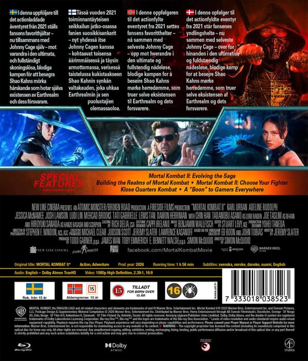 Mortal Kombat II (2026) (Blu-Ray)