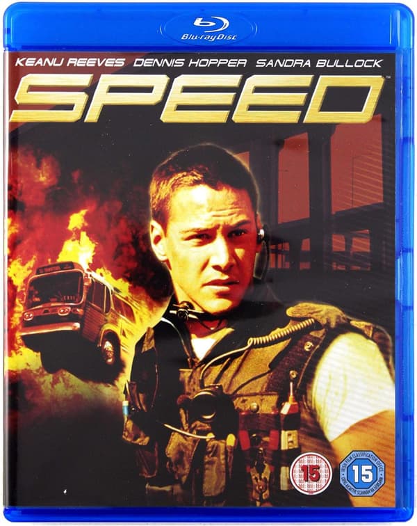 Speed (1994) Blu-Ray (import, Swedish subtitles)