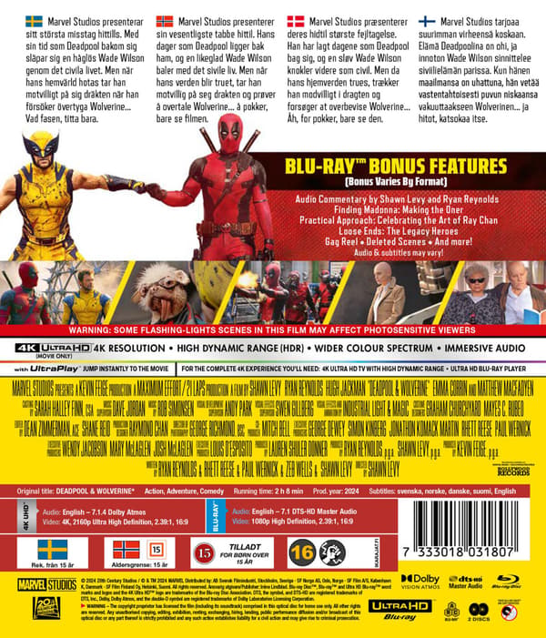 Deadpool & Wolverine (2024) (4K UHD)