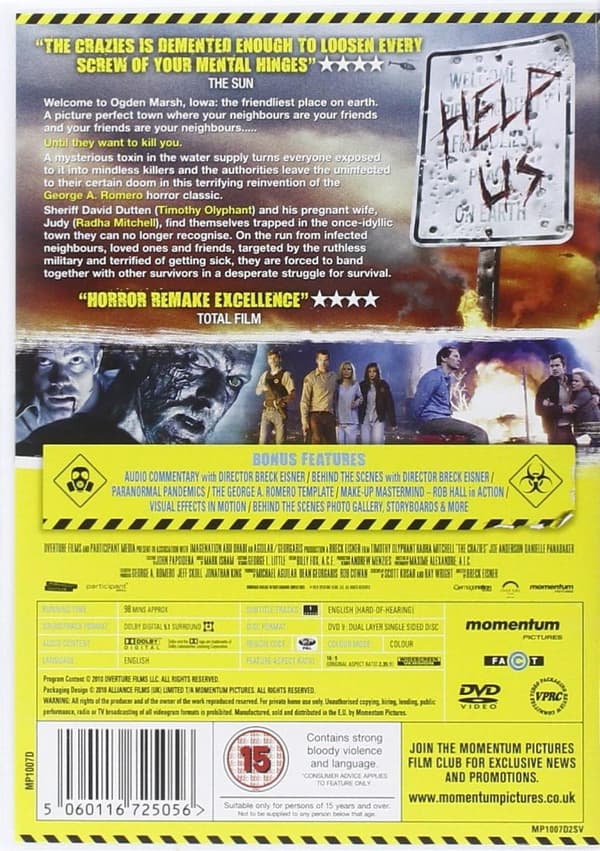 The Crazies (2010) (DVD)