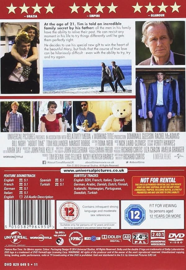 About Time (2013) (DVD)