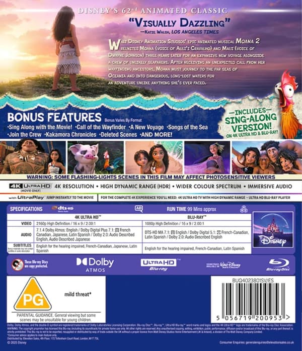 Moana 2 (2024) (4K UHD)