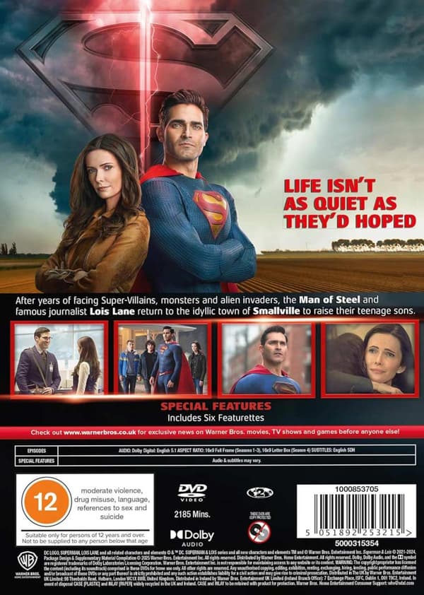 Superman & Lois The Complete Series (2021-2024) (DVD)