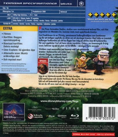 Up (2009) / Upp (Blu-Ray)