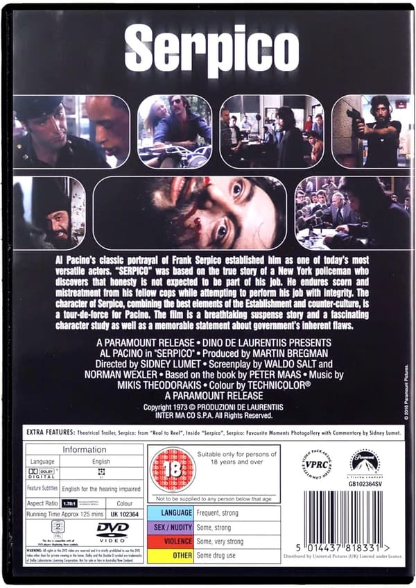 Serpico (1973) (DVD)